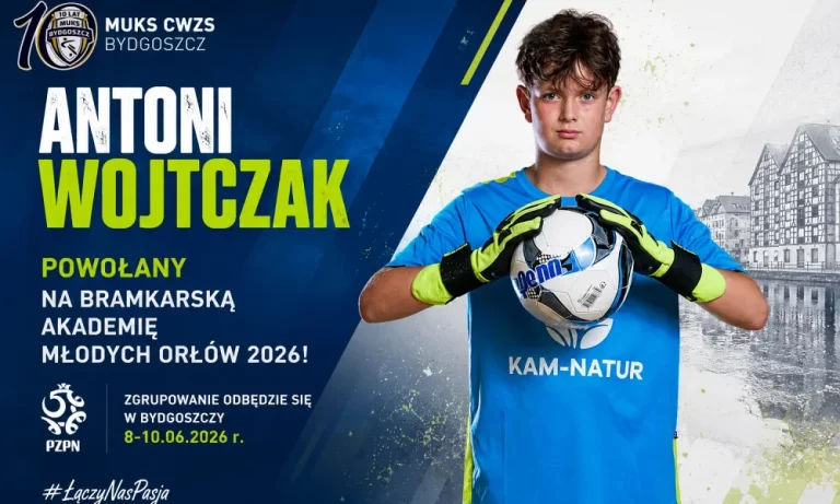 Antoni Wojtczak powołany na&nbsp;Bramkarską AMO
